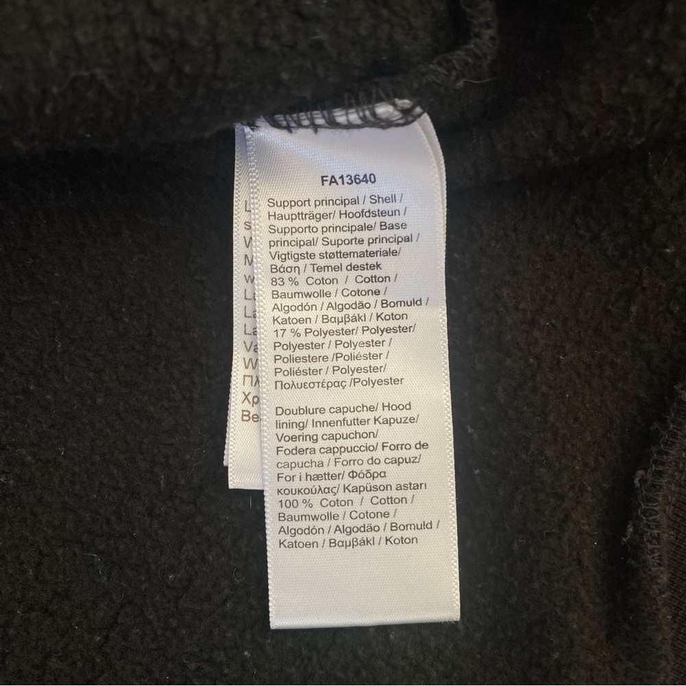 Lacoste Black Fleece Zip-Up Classic Fit Hoodie Green Crocodile Logo Men's Large - Picture 5 of 7